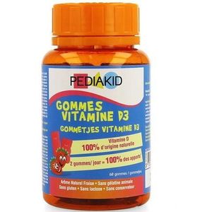 Pediakid Gummies Vitaminen D3 Gommetjes 68