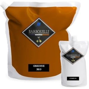 BARBOUILLE BAR-BARBRB250AN5 keuken- en badkamerverf, roze, 3 kg