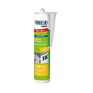 Siliconenkit voor gebouwen, wit, 310 ml