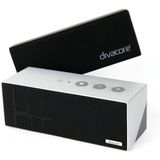 Divacore - Ktulu II+ - Bluetooth Speaker - Zilver - Powerbank - 35 uur Speeltijd