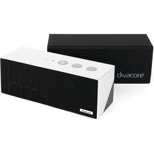 Divacore - Ktulu II+ - Bluetooth Speaker - Wit - Powerbank - 35 uur Speeltijd