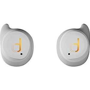 Divacore - AntiPods 2 – 100% draadloze hoofdtelefoon – totale geluidsisolatie – waterbestendigheid – magnetische laadbehuizing – compatibel met Google Assistant en Siri – wit