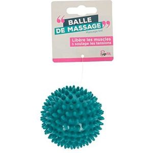 UPFIT - Massagebal, massagebal met noppen – maakt zelfmassage op de spieren na het sporten – klein en gemakkelijk te vervoeren – kleur: blauw – gewicht: 40 g