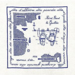 Le Bonheur des Dames Kreuzstich Set ""St. Cast 1999"", Z&#228;hlmuster, 18x19cm