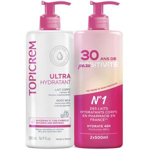 Topicrem - UH Bodylotion - 2x500ml - Ultra-hydraterend