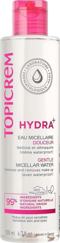 Topicrem - Micellair Water - Gezichtsreiniger - 200ml - Hypoallergene Formule