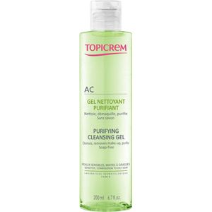 Topicrem - AC Purifying Cleansing Gel - Gezichtsreiniging - 200 ml
