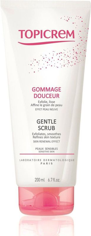 Topicrem - Gentle Scrub - Gezichtscrub - 200ml - Parabeenvrij