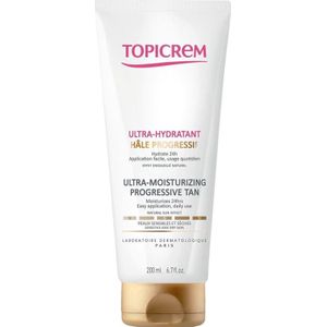 Topicrem UH BODY - Ultra-Moisturizing Progressive Tan - Hydraterende Zelfbruiningsmelk - 200 ml