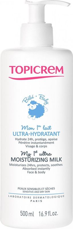 Topicrem - My 1st Ultra-Moisturizing Milk - Lichaamsverzorging - 500 ml