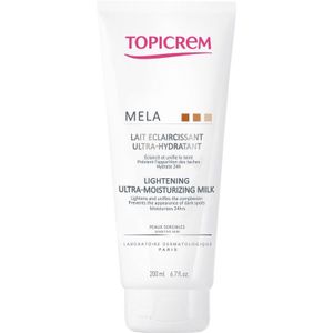 Topicrem Verhelderende ultra-hydraterende melk 200 ml