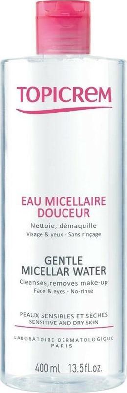 Topicrem - CALM+ Micellair Water - Kalmerend - 200 ml - Voor Gezicht en Ogen