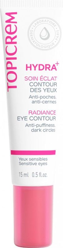 Topicrem - UH FACE HYDRA+ Radiance Oogcrème - Verhelderend - 15 ml