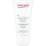 Topicrem - AC Purifying Mask - Dieptereinigend Masker - 50 ml - Crème voor Vrouwen