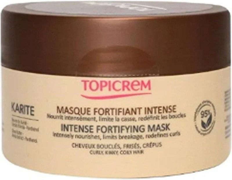 Topicrem - Karite - Haarmasker - 250ml - Sheaboter - Intensieve Hydratatie