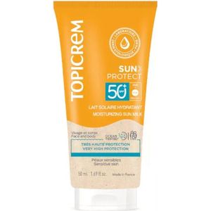 Topicrem - Sun Protect - Hydraterende Bruiningsmelk - SPF 50+ - 50 ml
