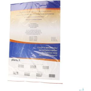 Pharmex - Broek Incontinentie - Drukknop - 50-56