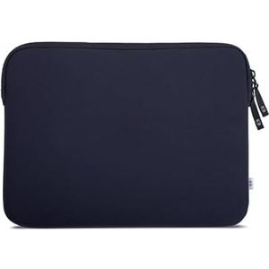 MW - Beschermhoes compatibel met MacBook Pro 14 Basics ²Life blauw/wit