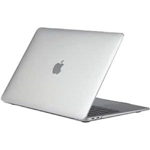 MW Beschermhoes compatibel met MacBook Air 13 inch (2020 - USB-C & M1) Crystal Clear