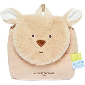 Doudou et Compagnie - UNICEF - rugzak voor kinderen - 18 maanden - Koala - DC3832