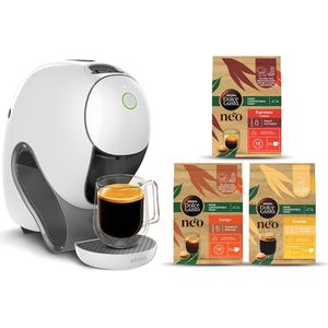 Krups - Dolce Gusto NEO YY5729FD - Koffiecupmachine - Bundel met 3 koffiepacks - SmartBrew™ technologie - 15 bar druk