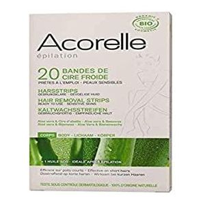 Acorelle - Cold Wax Strips - Ontharingswax - 20 Stuks