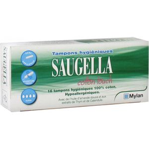 Saugella Cotton Touch 16 Super Hygiënische Tampons