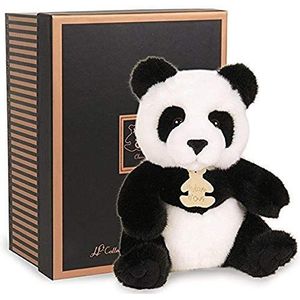Histoire d'Ours - Pluche panda – de authentieke – geschenkdoos – zwart en wit – 20 cm – cadeau-idee voor geboorte en verjaardag meisjes en jongens – HO2212