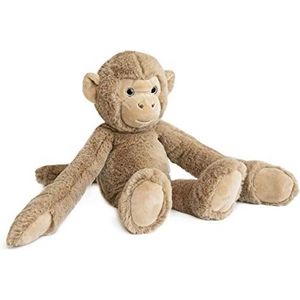 Histoire d'Ours - Pluche aap - beige - 35 cm - collectie Les Grands Espaces - Zachte pluche met lange armen - gemakkelijk te kalmeren - cadeau-idee voor geboorte - gegarandeerd knuffeldier verloren -