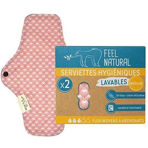 Pharma Protect maandverband wasbaar, medium, 2 stuks