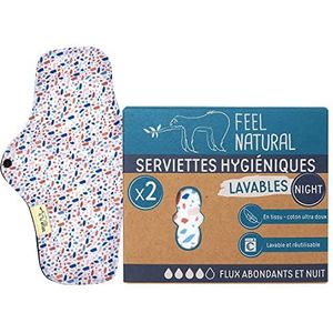 Pharma Protect maandverband, wasbaar, nachtkleding, 2 stuks