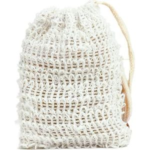 2-in-1 sisalzeepnet, peelinghandschoen voor het lichaam