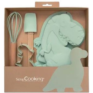 ScrapCooking - Bakgerei - Dino - Set/4