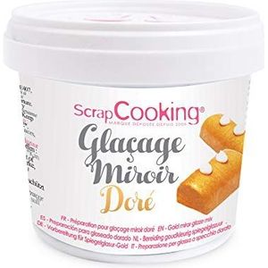 ScrapCooking Pot Mix Glazuur Spiegel Goud 220 g