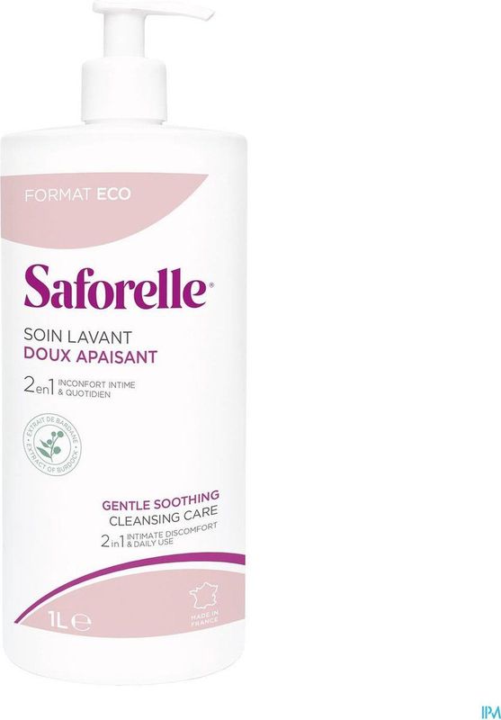 Saforelle - Zachte Wasoplossing - 1L - Intieme Verzorging