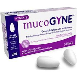 Iprad - Mucogyne - Vaginale Eieren - 10 Stuks - Hyaluronzuur