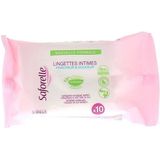 Saforelle Lingettes Flushable 10