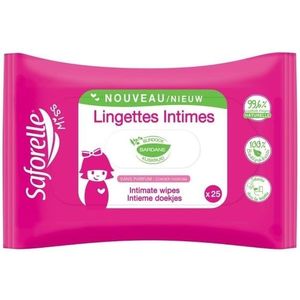 Saforelle - Miss Intieme Doekjes - Flushable 25 Stuks - Intieme Hygiëne