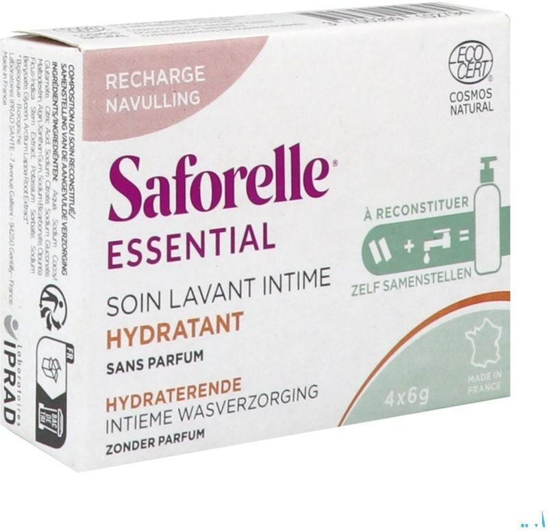 Vaginale Wasgel - Navuldoos - 4 Staafjes - 2x200 ml