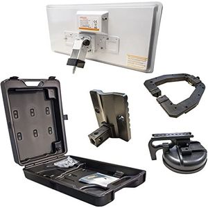 Selfsat H30D Traveller-kit met satellietantenne en relinghouder voor HDTV