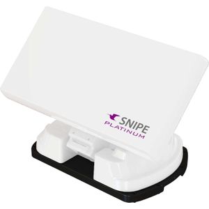 Selfsat Snipe Platinum Twin volautomatische platte antenne incl. Bluetooth-afstandsbediening