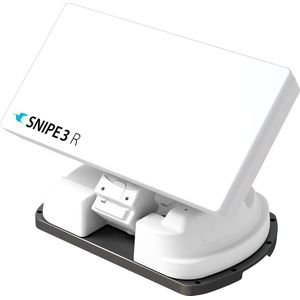 Selfsat Snipe 3 R Twin (Platte antenne, 33.70 dB, DAB/DAB+, DVB-T / -T2, LTE, WiMAX, 3G / 2G / GSM), SAT Spiegels + SAT Antennes, Wit