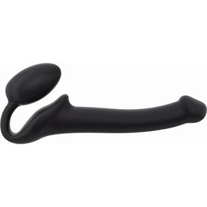 Strap-on-me - Strapless voorbind dildo - Maat M - Zwart