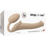 Strap-On-Me Strapless Voorbinddildo - beige - maat M