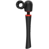 Man.Wand Extreme Powerwand Masturbator en Wand Vibrator met Opzetstukken - Zwart