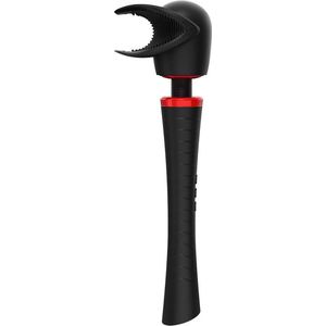 Man.Wand Extreme Powerwand Masturbator en Wand Vibrator met Opzetstukken - Zwart