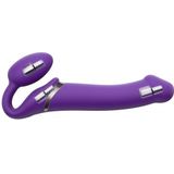 Strap-On-Me - Vibrating Bendable Strap-On M Purple