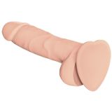 Strap-On-Me Soft Realistic Dildo met zuignap - blanke beige - maat L