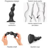 Strap-On-Me - Dildo Plug Beads - Zwart