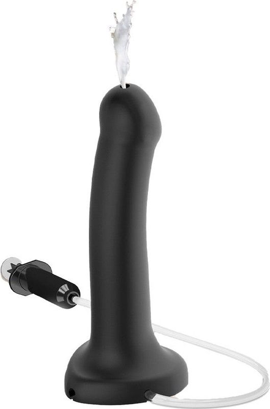 Strap-On-Me - Squirting Cum Dildo - Spuitende Dildo - Maat S - Zwart